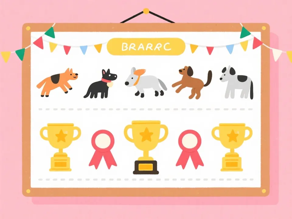 开奖公告与获奖公示示意图